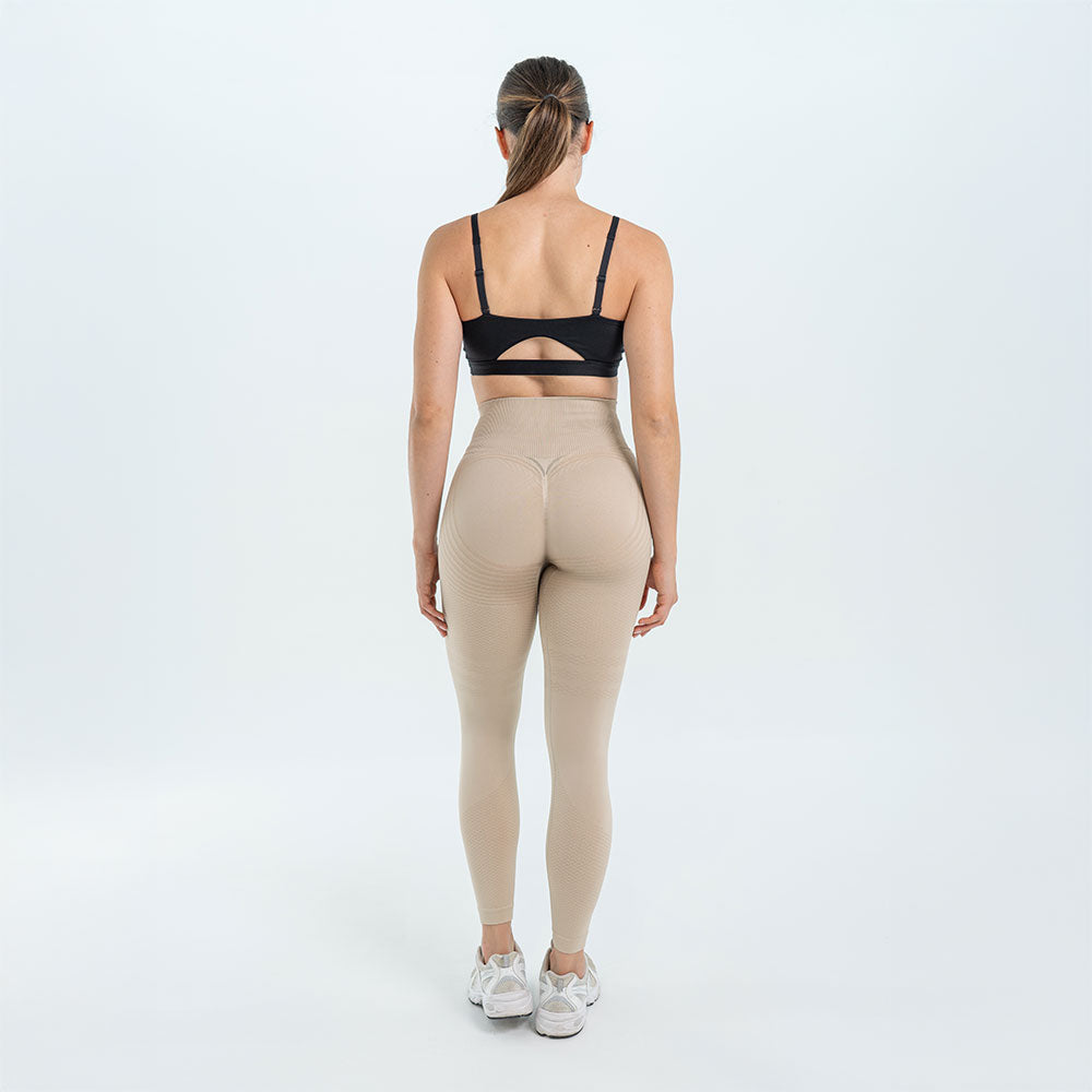 LEGGING BEIGE ODYOA 3D-Drain™ - Technologie 3D Anti-Cellulite