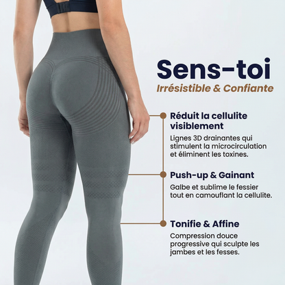 LEGGING ODYOA 3D-Drain™ - Technologie 3D Anti-Cellulite